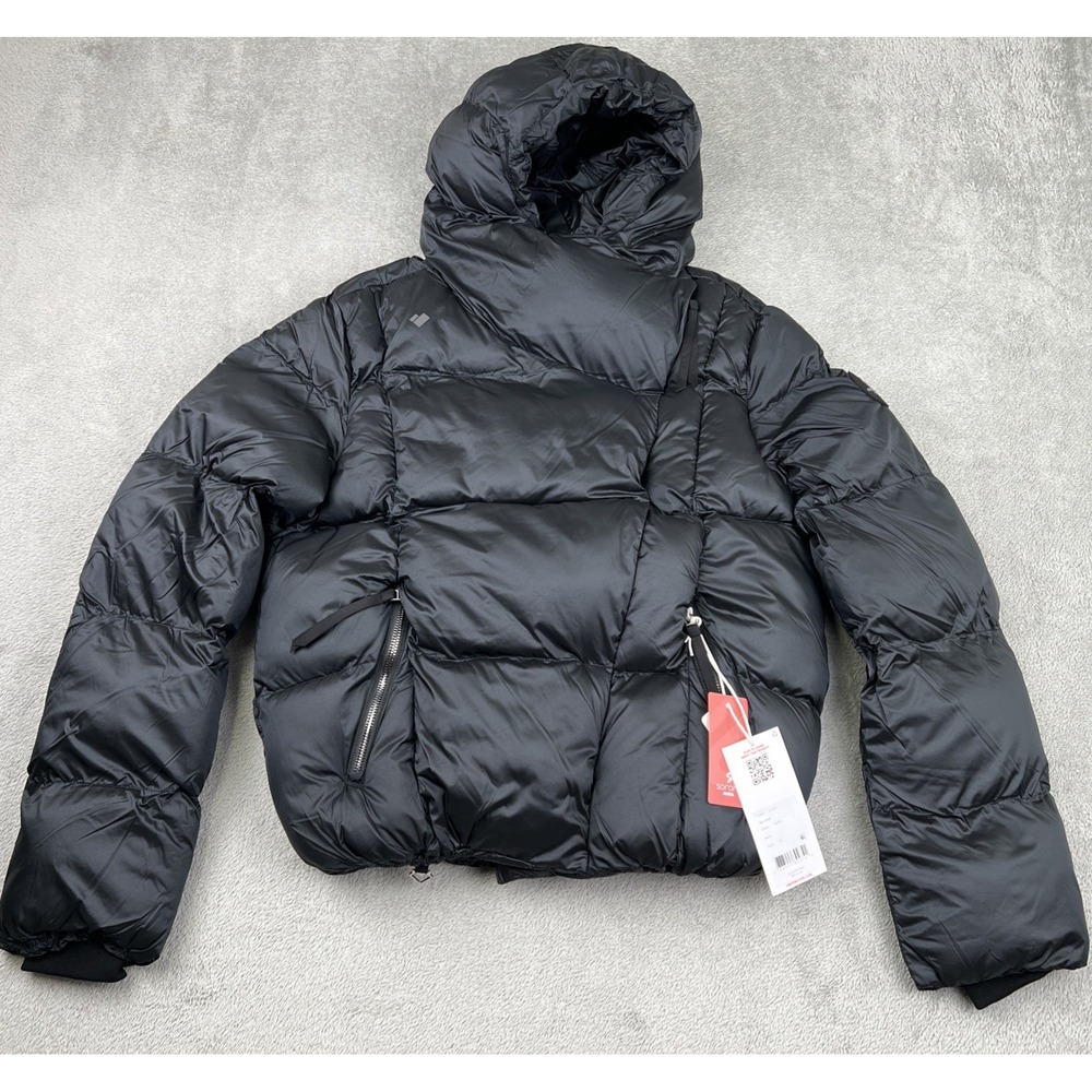 Obermeyer Isla Puffer Jacket Teen Girls XL 18 Y2K Black‎ 31101 Sorona